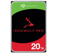 BAZAR - SEAGATE HDD IRONWOLF PRO (NAS) 20TB SATAIII/600, 7200rpm, recertified product