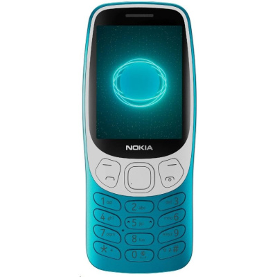 Nokia 3210 Dual SIM, 4G, VoLTe, modrá, (CZ, SK, HU)