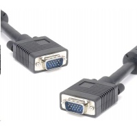 PREMIUMCORD Kabel VGA propojovací 30m (SVGA, HD15M/M, dvojité stínění, feritová jádra)