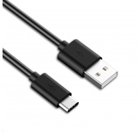 PremiumCord Kabel USB 3.1 C/M - USB 2.0 A/M, rychlé nabíjení proudem 3A, 50cm, černá