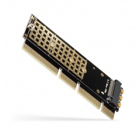 AXAGON PCEM2-1U, PCIe x16/x8/x4 - M.2 NVMe M-key slot adaptér, 1U