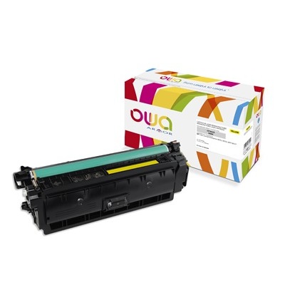OWA Armor toner pro HP Color Laserjet Ese M552, M553, MFP M577, 9500 Stran, CF362X, žlutá/yellow