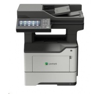 LEXMARK Multifunkční ČB tiskárna MX622adhe, A4, 47ppm, 2048MB, barevný LCD displej, duplex,DADF, USB 2.0, LAN,