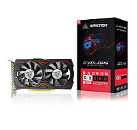ARKTEK VGA  AMD Radeon RX 580 8GB V4, RX 580, 8GB GDDR5, 1xDP, 1xHDMI, 1xDVI