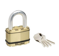 Master Lock Mosazný visací zámek - Excell - 64mm