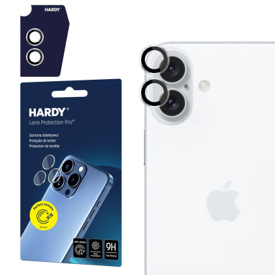 3mk Hardy Lens Protection Pro pro iPhone 16/16 Plus, Transparent