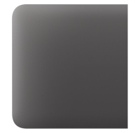 Ajax SideButton (1-gang/2-way) - Boční tlačítko, šedá