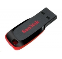 SanDisk Flash Disk 16GB Cruzer Blade, USB 2.0, černá