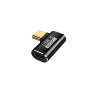 WG - Adaptér úhlový konektor 90 stupňů Type-C (male) to USB-C (female)