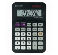 SHARP kalkulačka - EL330FBBK - blister