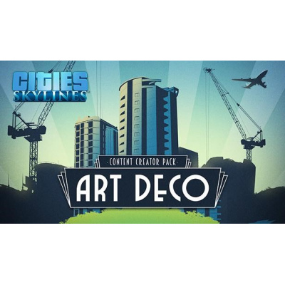 Cities: Skylines - Content Creator Pack: Art Deco (PC) klíč Steam