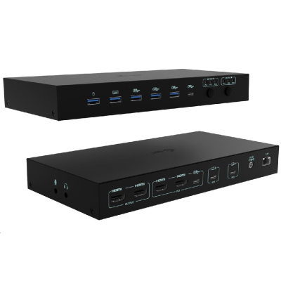 i-tec USB-C KVM Docking station for 3 Hosts, Dual Display, Power Delivery 1x 92W/2x 65W