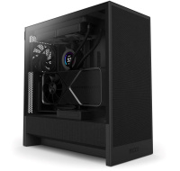 NZXT skříň H5 Flow edition / 2x120 mm fan / USB 3.0 / USB-C 3.1 / průhledná bočnice / mesh panel / černá