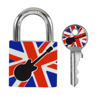 Master Lock Visací zámek z pevného hliníku 3430EURDGUITAR - 30mm