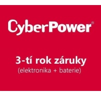 CyberPower 3. rok záruky pro BU650E-FR, UT650EG-FR, UT650EG