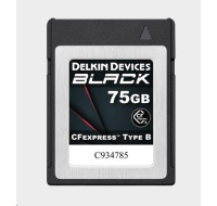 Delkin CFexpress BLACK R1725/W1240 75GB