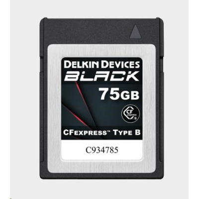 Delkin CFexpress BLACK R1725/W1240 75GB