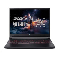 ACER NTB Nitro V 16 AI (ANV16-42-R0YY),R5 240,16"WUXGA,16GB,1TB SSD,RTX 5060,W11H,Black