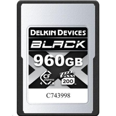Delkin CFexpress 4.0 BLACK, VGP200, R1830/W1740 (Type A | 4.0) 960GB