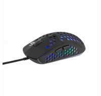 GEMBIRD myš RAGNAR RX400, podsvícená, 6 tlačítek, černá, 7200DPI, USB