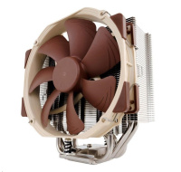 NOCTUA Chladič CPU NH-U14S, 1x 140mm, LGA1851, AM5, hnědá/stříbrná