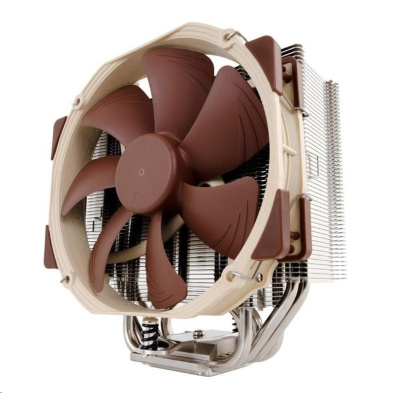 NOCTUA Chladič CPU NH-U14S, 1x 140mm, LGA1851, AM5, hnědá/stříbrná