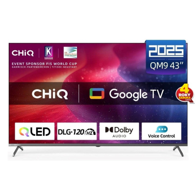 CHiQ U43QM9G TV 43", UHD QLED Google TV