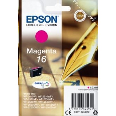 EPSON ink bar Singlepack "Pero" Magenta 16 DURABrite Ultra Ink