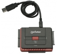 MANHATTAN adaptér z USB na SATA/IDE (3-in-1 with One-Touch Backup)