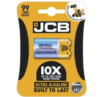 JCB OXI ULTRA alkalická baterie 6LR61/9V, blistr 1 ks