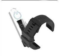 RhinoTech řemínek pro Garmin QuickFit sportovní silikonový 22mm černý