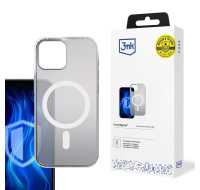 3mk ochranný kryt Frosty MagCase White pro Apple iPhone 12/12 Pro