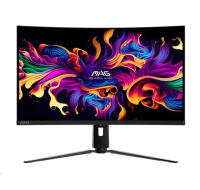 MSI LCD MAG 321CUP QD-OLED, 31.5", 3840x2160, QD-OLED, 0,03ms, VESA 100x100, Black