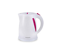 BAZAR - ORAVA VK-3117 R rychlovarná konvice, 2000 W, 1.7 l, automatické vypnutí, růžová / bílá - Poškozený obal (Komplet