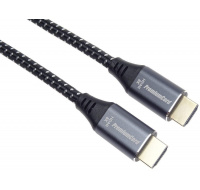 PREMIUMCORD Kabel HDMI 2.1 High Speed + Ethernet kabel 8K@60Hz, zlacené konektory, 1,5m