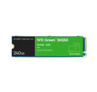 WD GREEN SSD NVMe 250GB PCIe SN350, Gen3 8GB/s, (R:2400/W:900 MB/s)