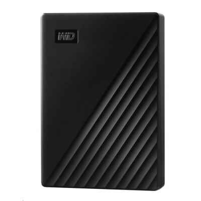 BAZAR - WD My Passport Portable 5TB, Externí HDD, USB 3.0, černá (Bez příšlušenství)