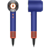 Dyson Supersonic Nural HD16 fén na vlasy, 1600 W, difuzér, 4 teploty, 3 rychlosti, vinca blue/topaz