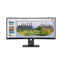 LENOVO LCD T34WD-40 - 34",VA,matný,21:9,3440x1440,120Hz,4ms,300cd,3000:1,HDMI,DP,USB-C,PD100W,RJ45,USBhub,VESA