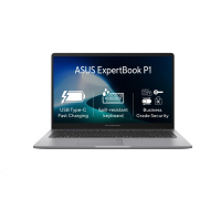 ASUS NTB ExpertBook P1 (P1503CVA-S7C316512X), Core 3 100U, 15.6" 1920 x 1080, 16GB, 512GB SSD, UHD, W11 Pro, Gray