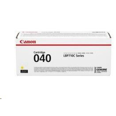 Canon TONER CRG-040Y žlutá pro i-SENSYS LBP710Cx, LBP712Cx, LBP7780Cx (5400 str.)