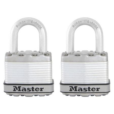 Master Lock Titanový visací zámek  Excell - 45mm (2 ks / blistr)