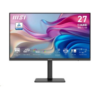 MSI LCD Modern MD272UPHW, 27", 3840x2160, IPS, 60Hz, 4ms, VESA 75x75, Black