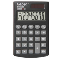 REBELL kalkulačka - SHC208 - černá