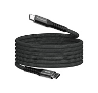 VERBATIM Kabel USB-C Sync & Charge, 60W, Magnetický, 120cm, černá