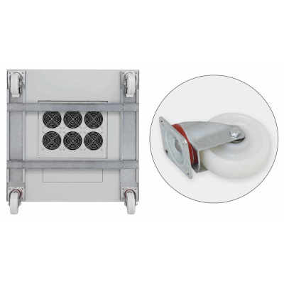 TRITON Kolečka s vyztužujícím rámem 600x1100 pro RMA/RZA nosnost 450 kg