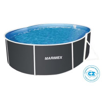 Marimex Bazén Orlando Premium DL 3,66 x 5,48 x 1,22 m - GRAPHIT, bazén, fólie