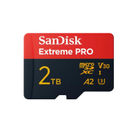 SanDisk micro SDXC karta 2TB Extreme PRO (250 MB/s A2 UHS-I U3 V30) + adaptér