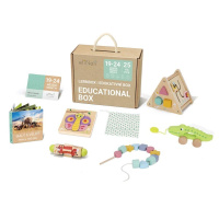 Sada naučných hraček pro děti od 1,5 roku (19–24 měsíců) - edukativní box