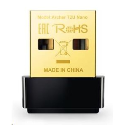 TP-Link Archer T2U Nano WiFi5 USB adapter (AC600,2,4GHz/5GHz,USB2.0)